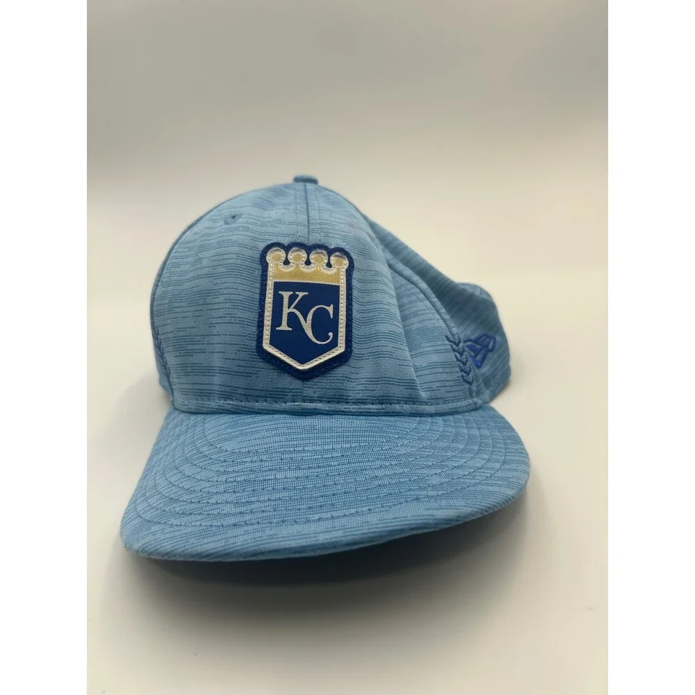New Era 9FIFTY Kansas City Royals Hat Light Blue Snapback MLB Cap B919